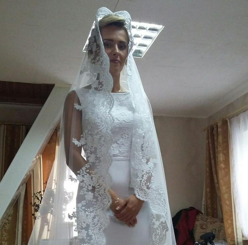 Свадебное платье с открытой спиной от ffiffti