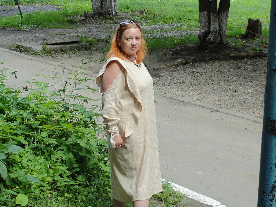 Платье цвета нюд от Larisa.Shmakova