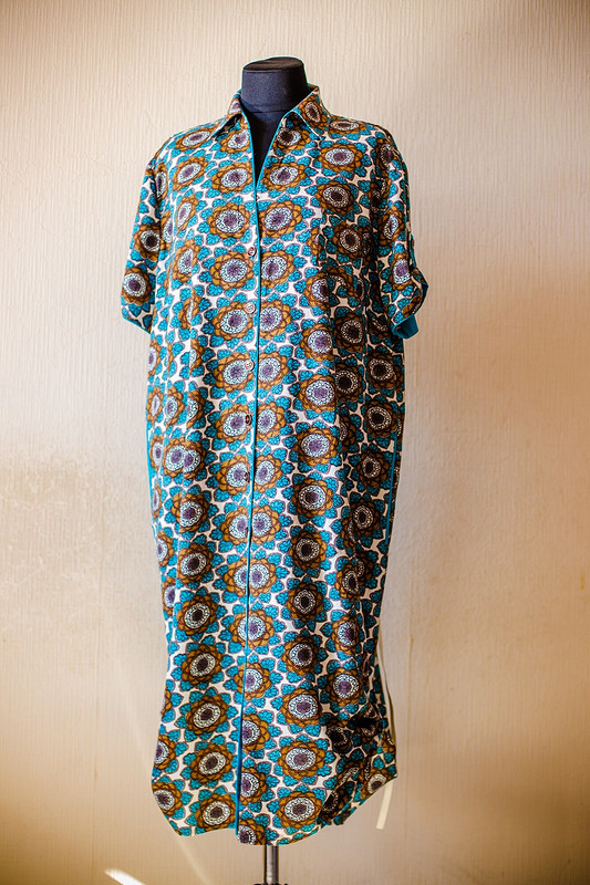 Платье-рубашка в деталях от evkube