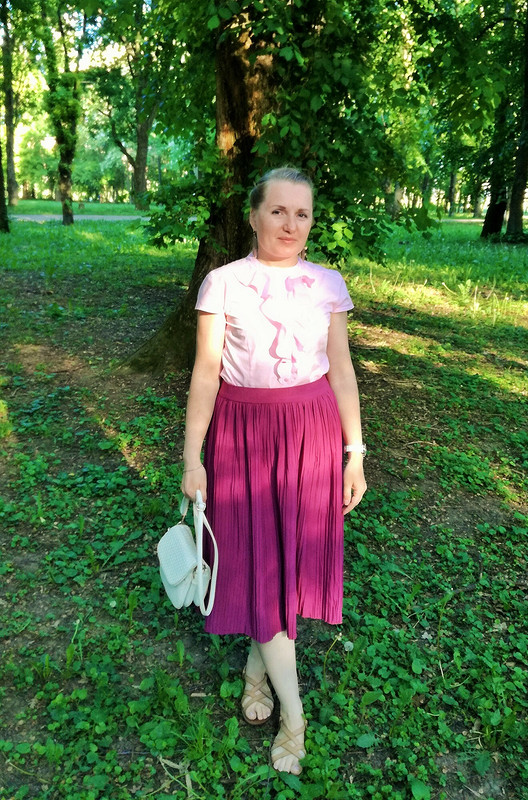 Розовая блузка от OlyaSesolya