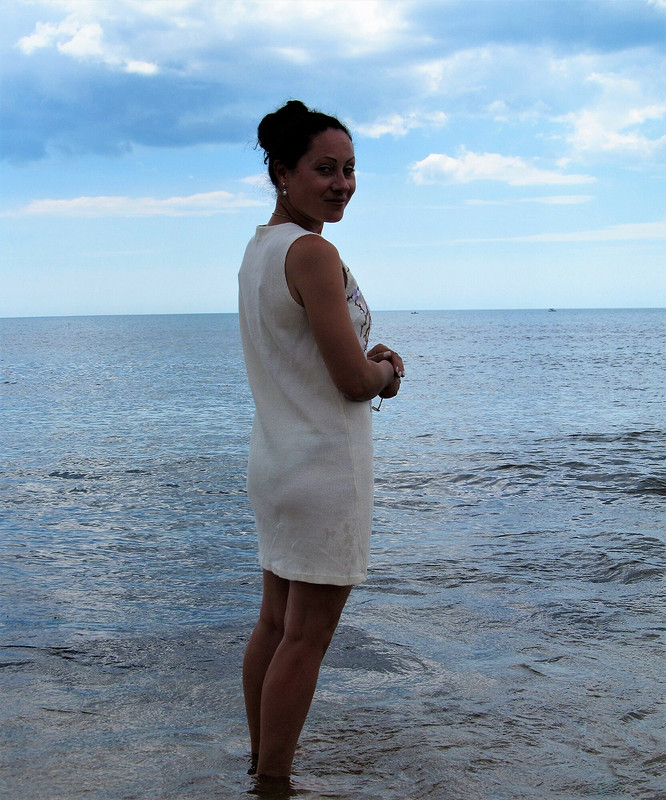 Платье для моря от kalesia