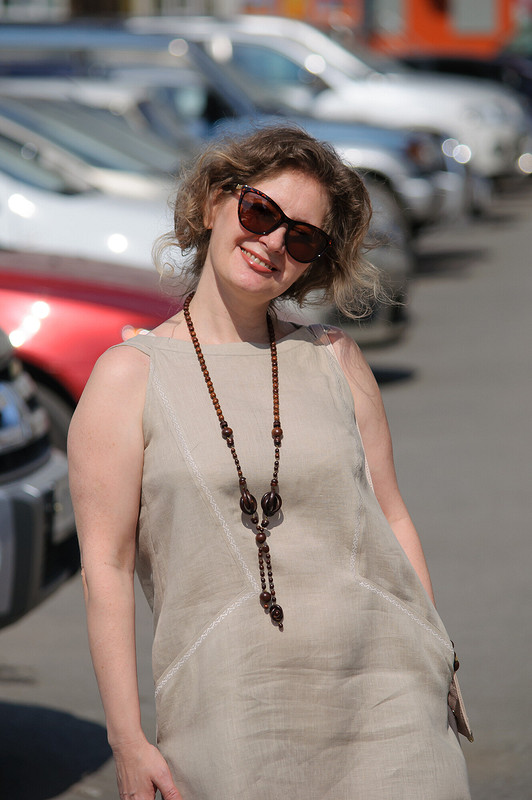 Льняное платье от Марина Зырянова