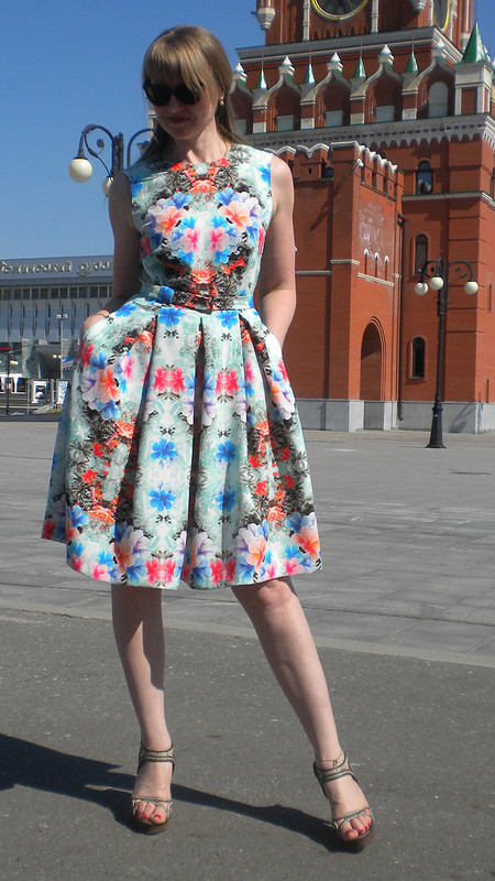 Платье с бантовыми складками 2 от Светлана Полушина