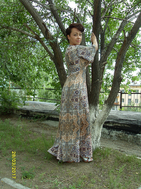 Платье в стиле Etro от Alice-80