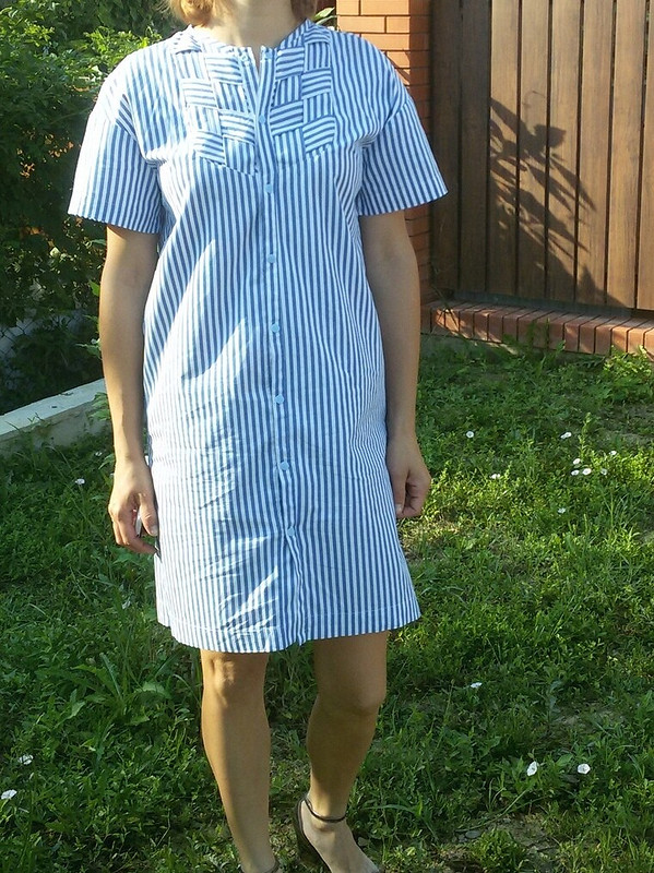 Платье рубашка от Kubanochka