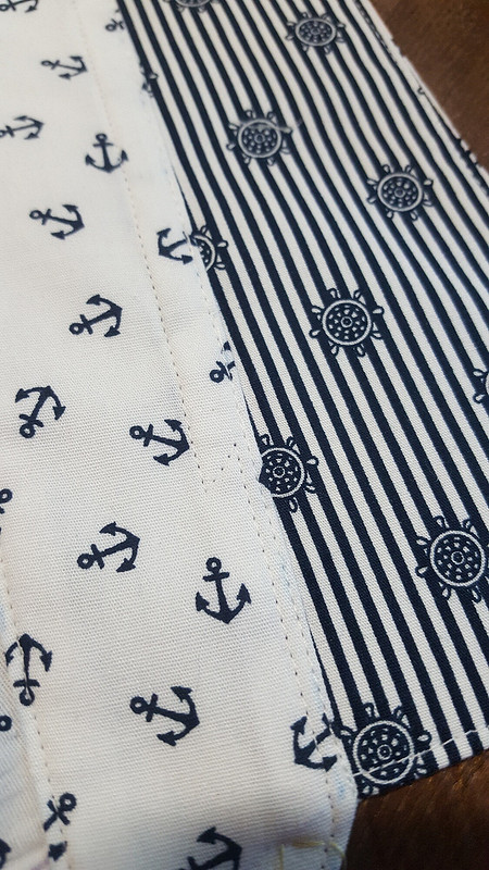 Морская рубашка для мужа от Лапулечка