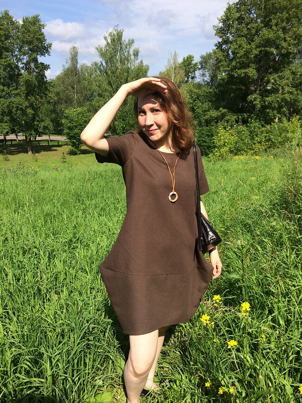 Льняное платье (бохо) от Katerina M