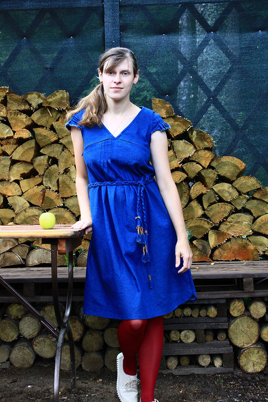 Джинсовое платье от varenn