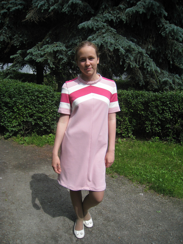 Розовое платье от EkaterinaZadorina