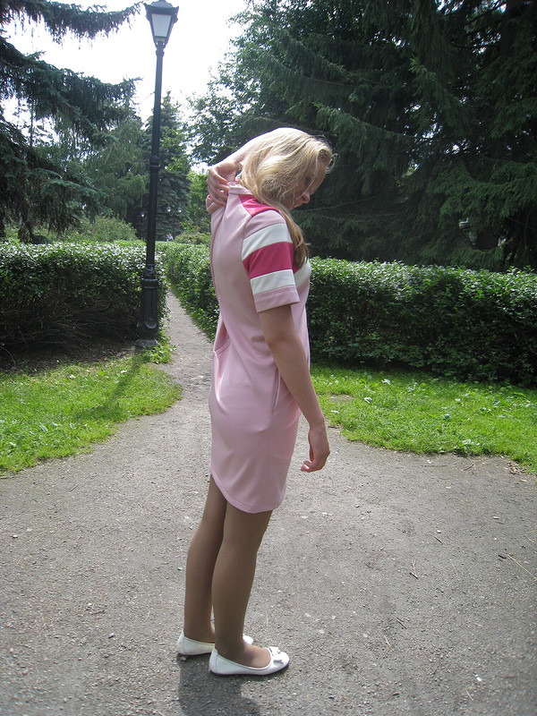 Розовое платье от EkaterinaZadorina