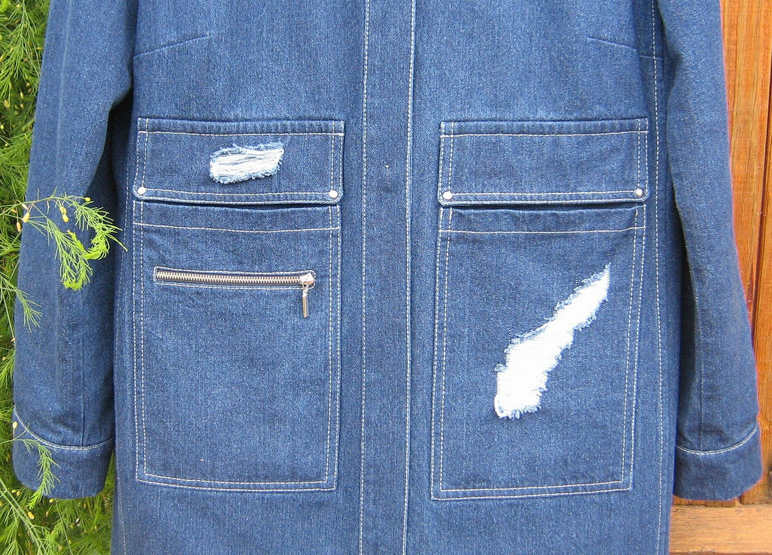 Летнее джинсовое пальто от gale-hale