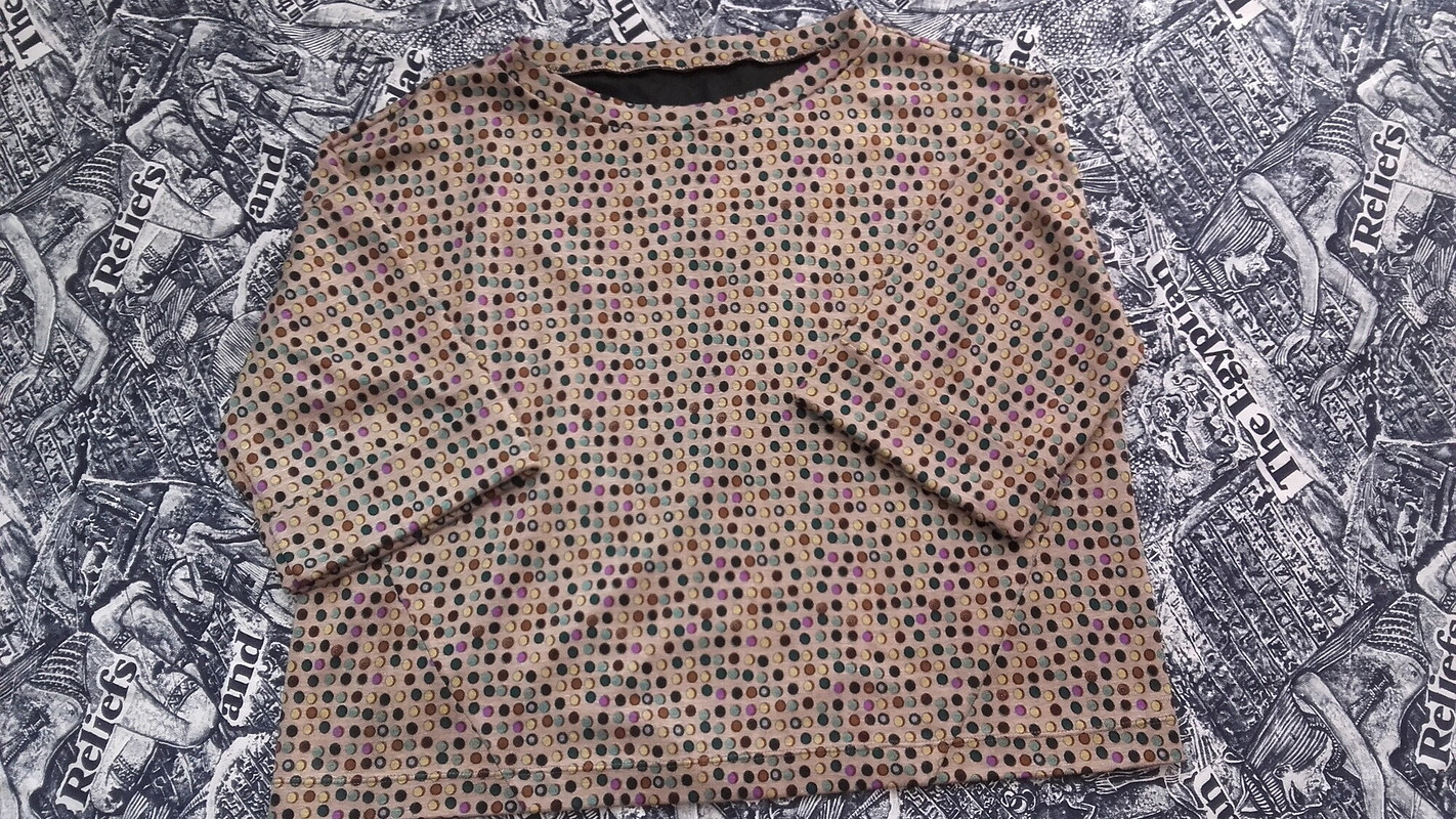 Пуловер горошек от Olla83