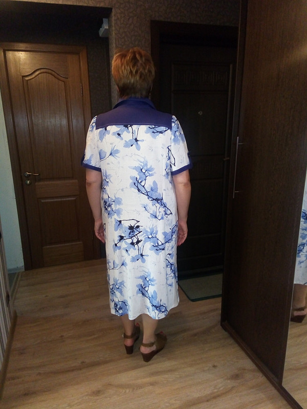 Платье рубашка из льна от kop988