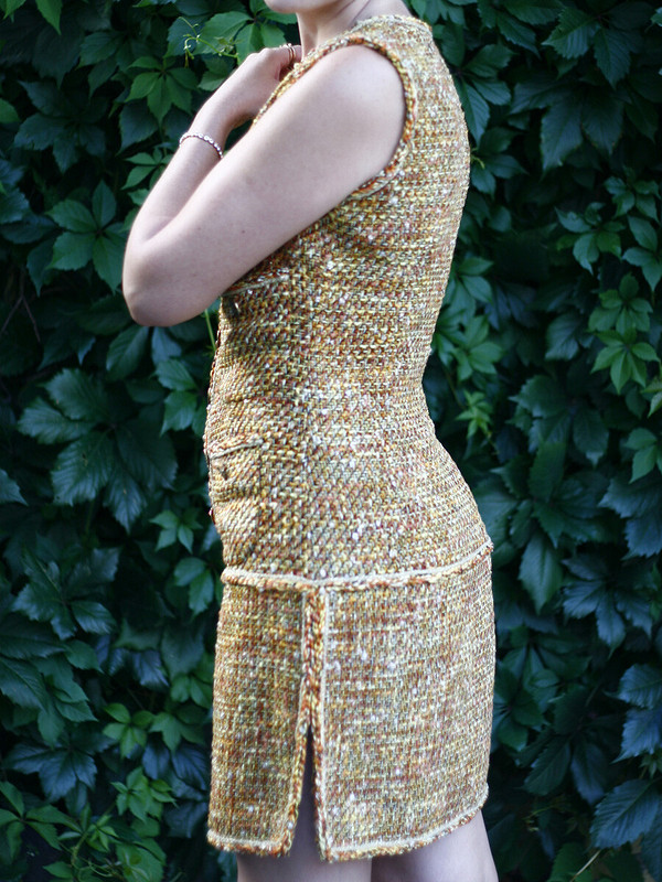 Платье «Реплика Chanel» по выкройке 118 из Burda 2/2013 от Юлия Деканова - редактор сайта