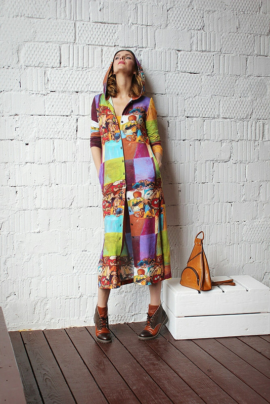 Мини коллекция «итальянщина» платье-пальто от AlexandraMaiskaya
