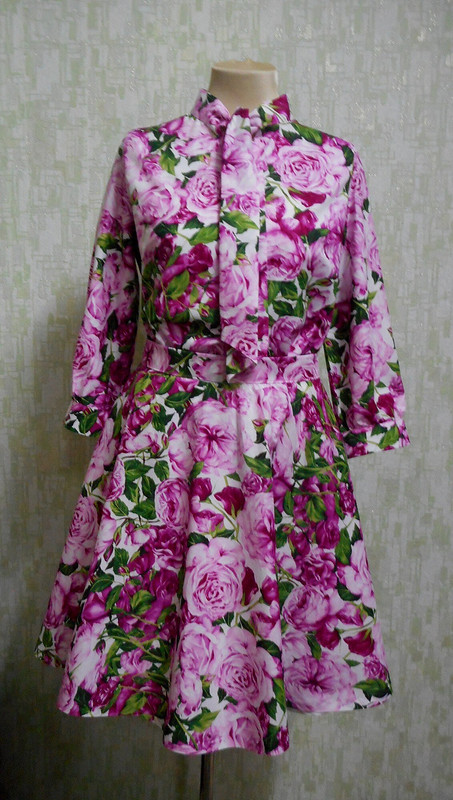 Платье-костюм «Розовые розы» от luluu05