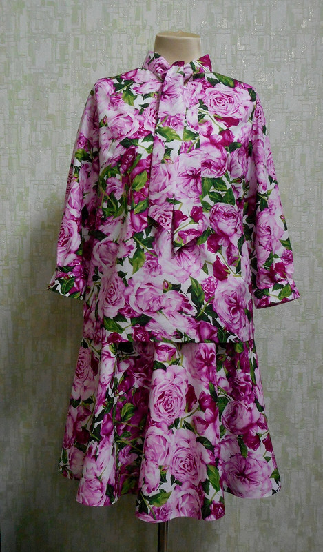 Платье-костюм «Розовые розы» от luluu05
