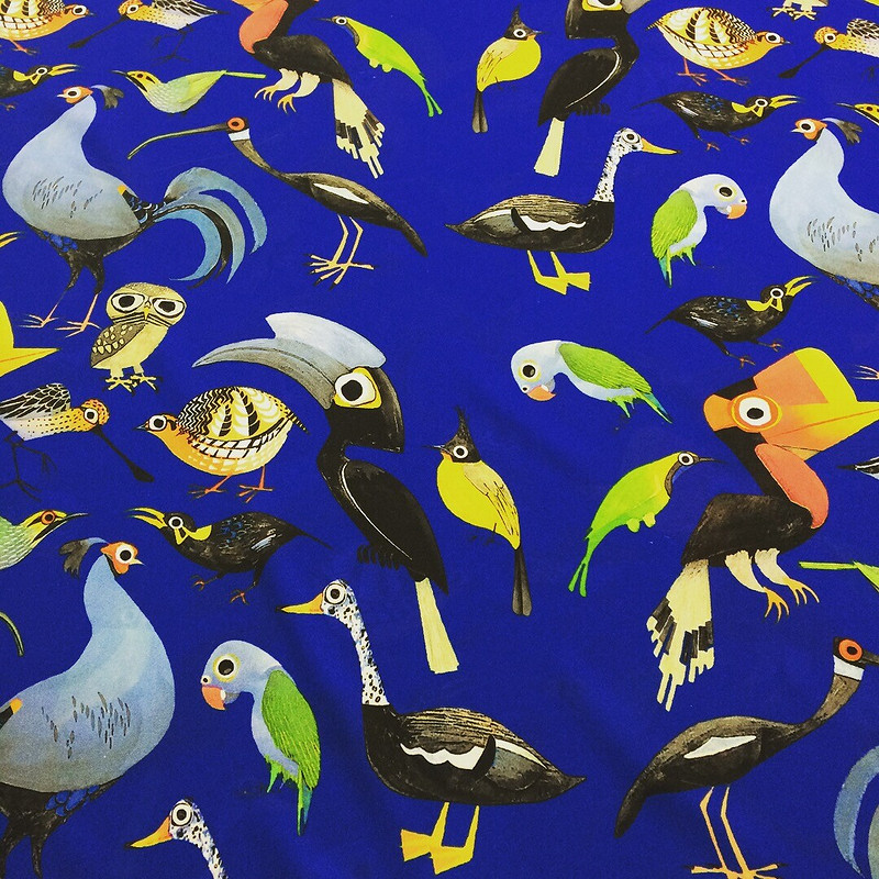 Платье с птичками от simirena