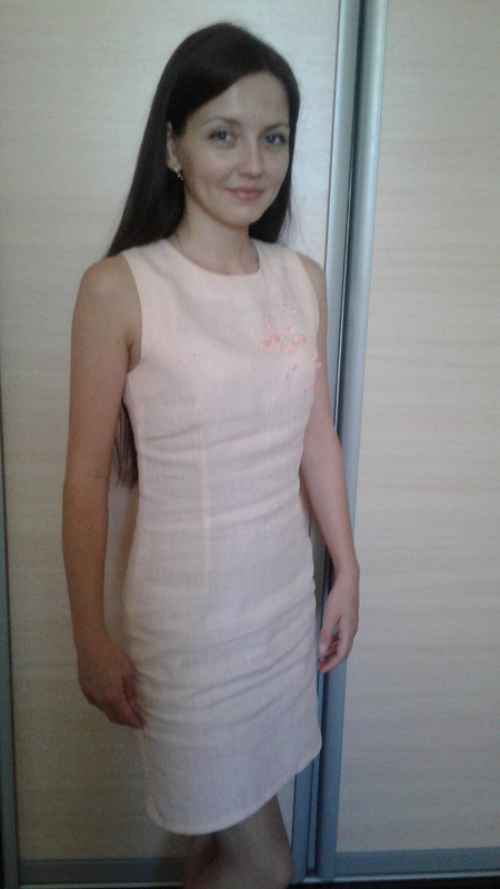 Платье-футляр со стеклярусом от Irina_S.