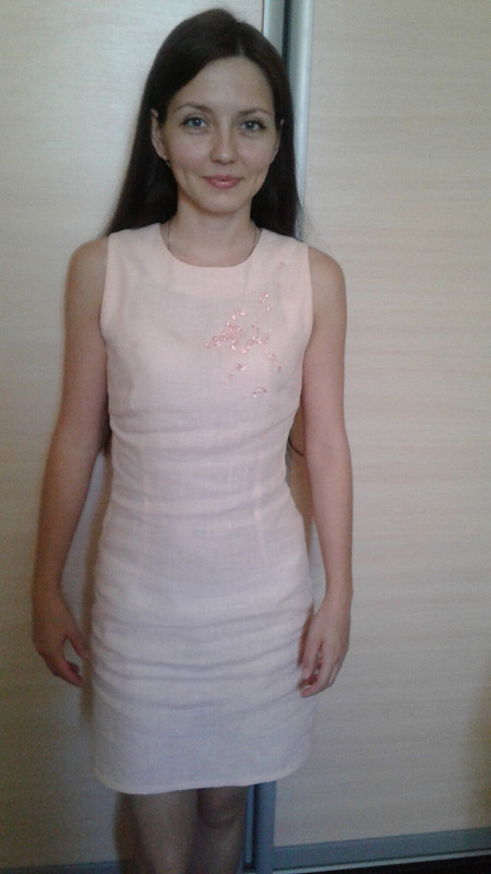Платье-футляр со стеклярусом от Irina_S.