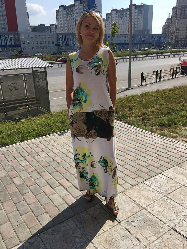 Платье-майка для подружки))) от Ekaterina Vodchits