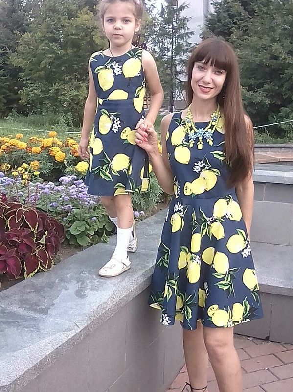 Платья с лимонами от Наталья Беленькая