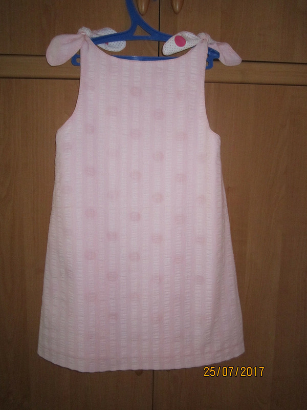 Розовое платье для Евочки от LYDA_MILA