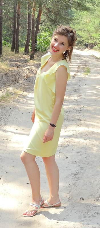 Платье на желтую свадьбу)))) от MAMARKA