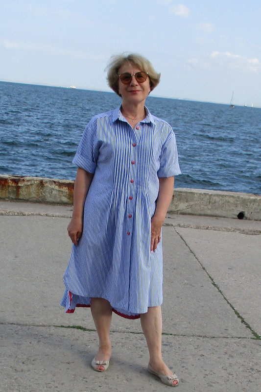 Морская рубашка от Любовь Петровна