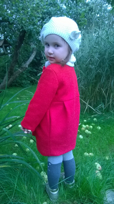 Первое пальто для маленькой девочки от OlgaStepanova1