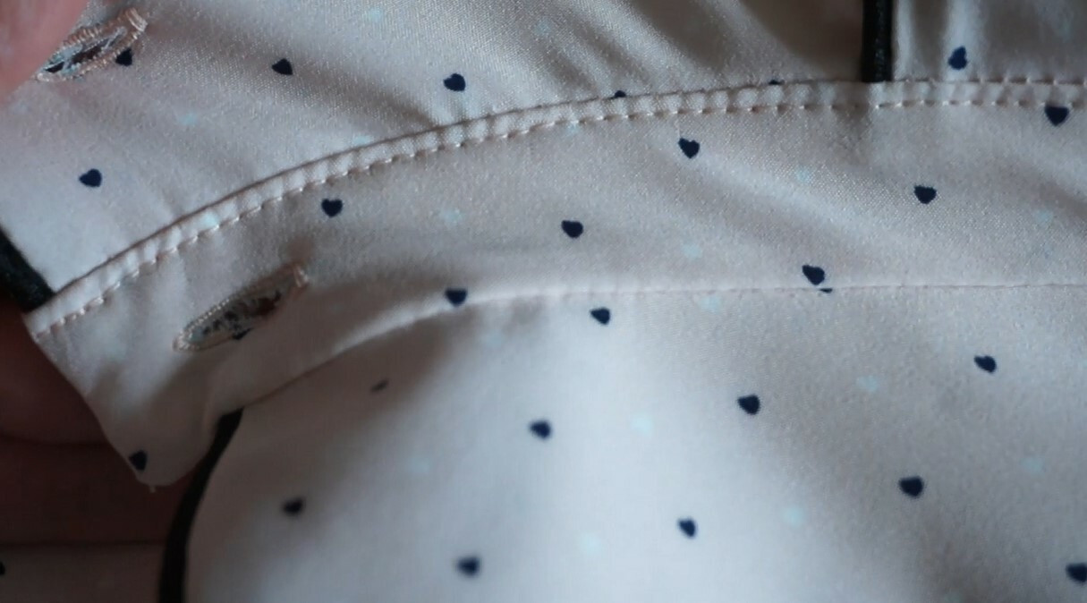 Блузка с контрастным кантом от Larisa07