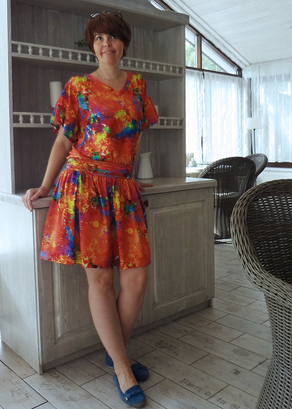 Трикотажное платье на лето от Galastory