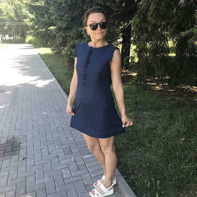 Деним платье от Olga1011
