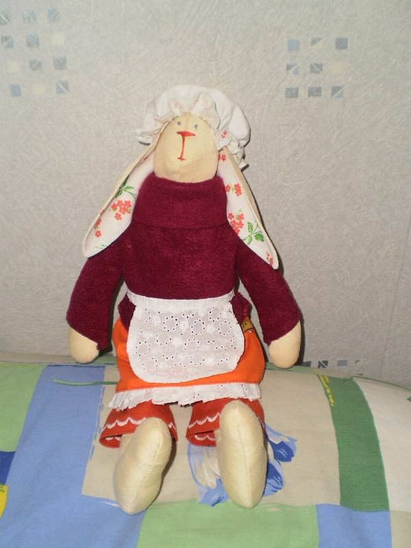 Текстильная кукла своими руками от Хелга