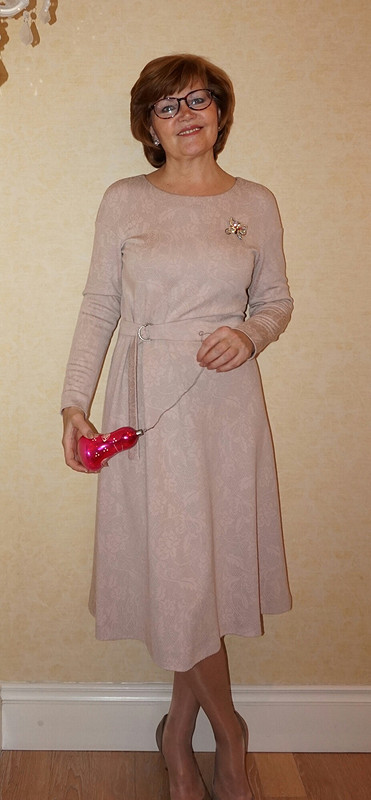 Платье розовое от Olga-A