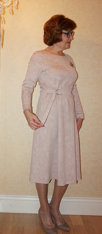 Платье розовое от Olga-A
