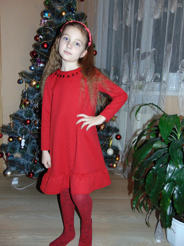 Красное платье от Elenka-Elenka
