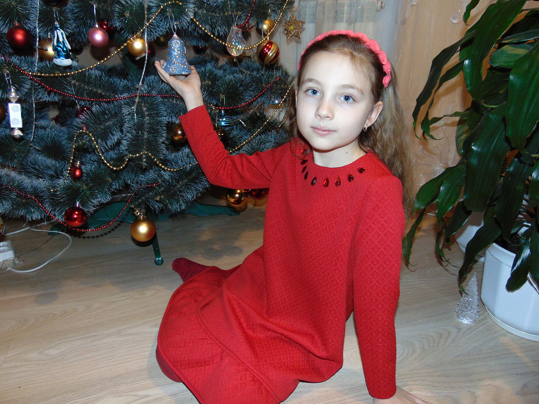 Красное платье от Elenka-Elenka