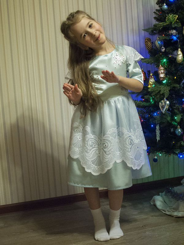 Платье Снежинки от Анастасия Морозова