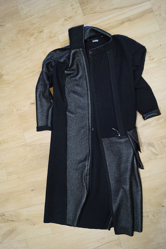 Пальто «Черный кот» из коллекции «Единство противоположностей» от vasya85