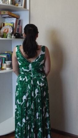 Летнее длинное платье от Elina123