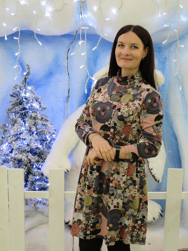 Пёстрое платье от Татьяна Яковенко