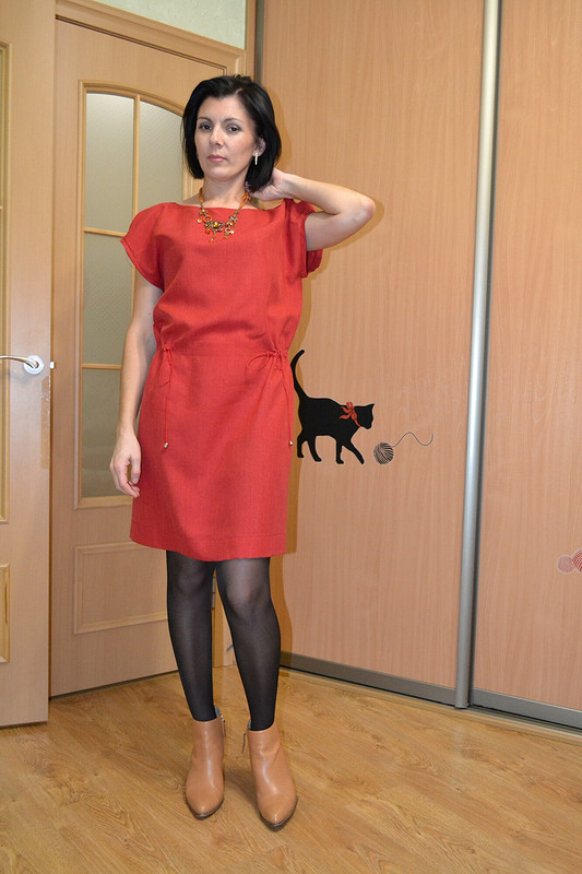 Платье цвета вишни от lesia80