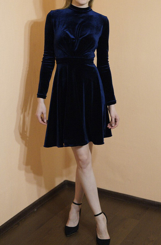 Синее платье от SHUMERKA