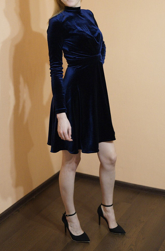 Синее платье от SHUMERKA