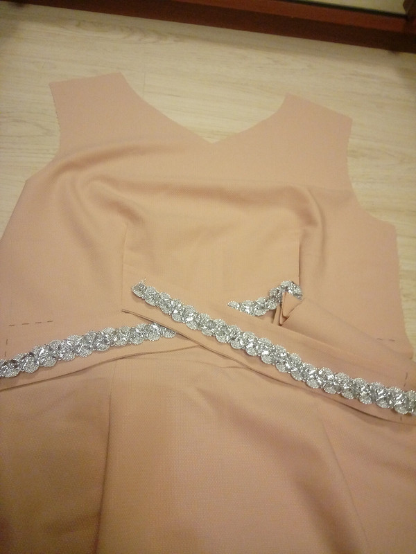Розовое платье от Tany84
