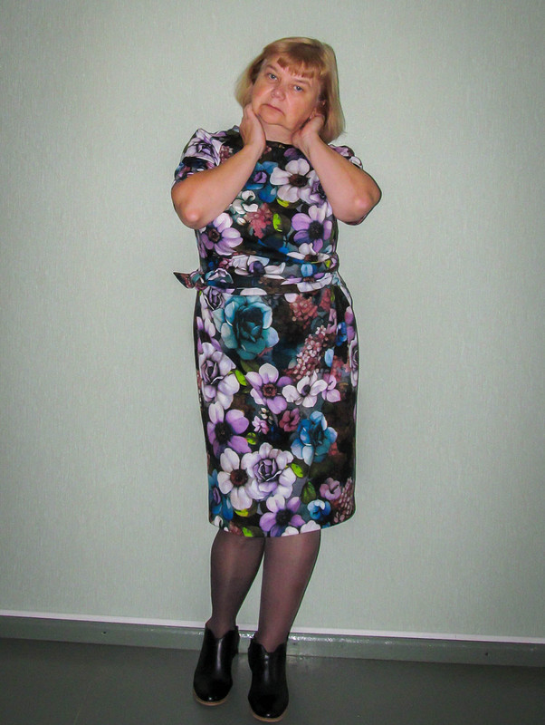 Платье с завязками к кардигану от Елена  arvovna