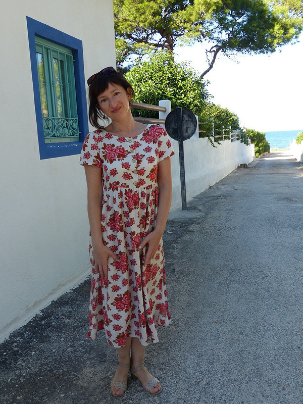 Лёгкое летнее платье от Lanawind