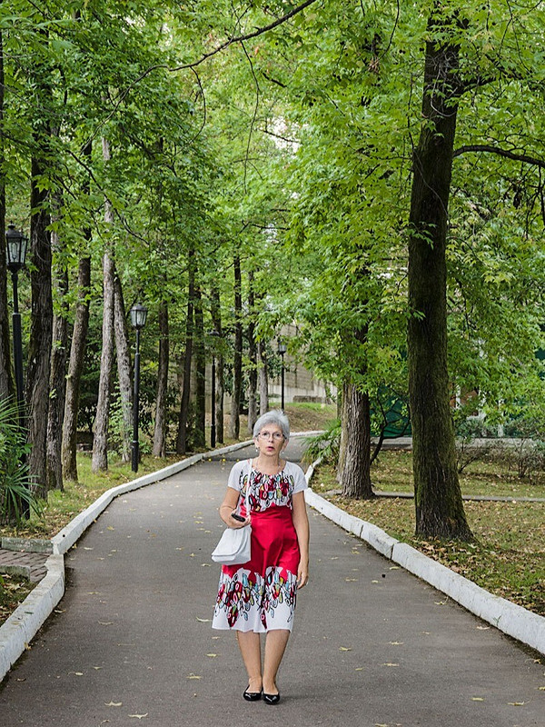 Красное платье от irinabeletskaja