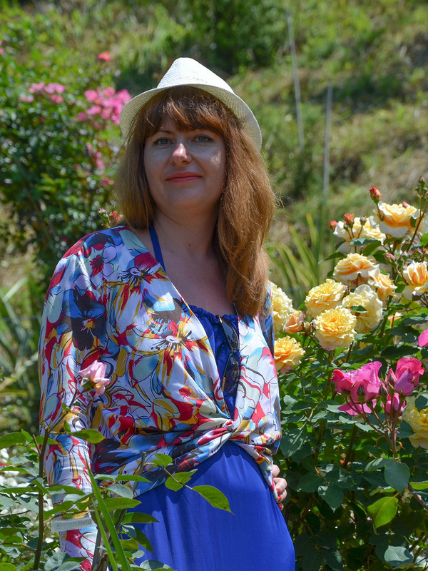 блуза с запАхом «цветочная поляна» от Olga7_ovs